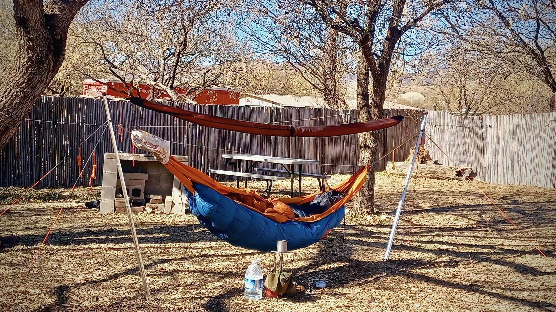 Post Hammock Tensa Solo Hammock Stand Tensa Outdoor